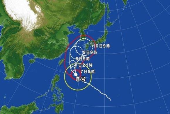 Taifun no. 8